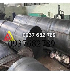 Gia công lốc ống tròn hàn đính sang phe từ thép tấm dày 2/3/4/5/6/7/8/9mm